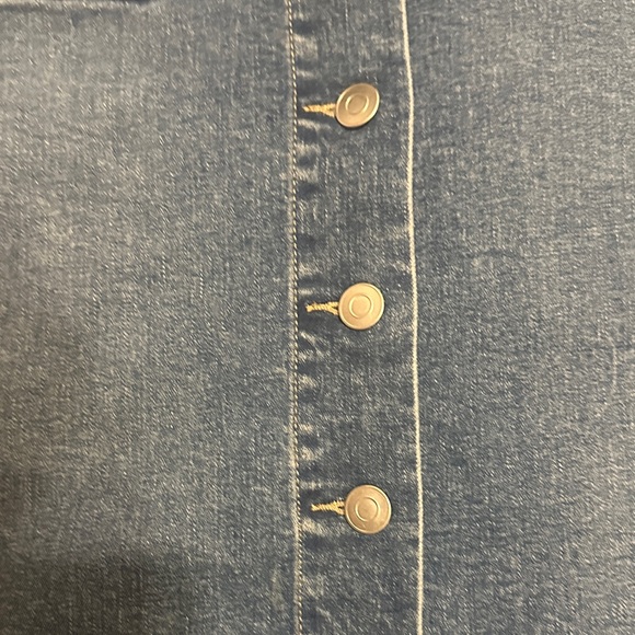 Bagatelle Blue Denim Skirt - Picture 7 of 10